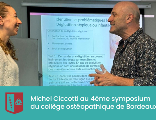 Ostéopathie orofaciale, une conférence de Michel Ciccotti